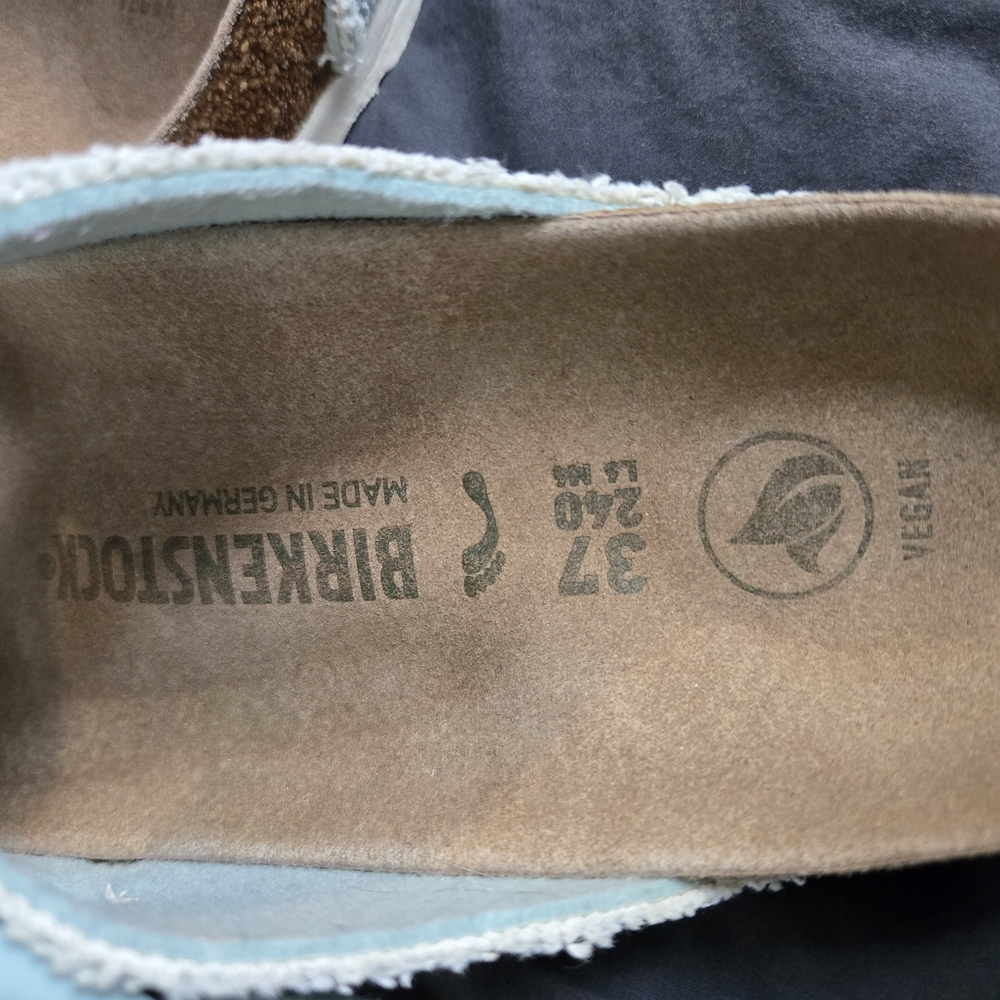 Birkenstock Arizona Vegan Light Blue - Picture 6 of 9